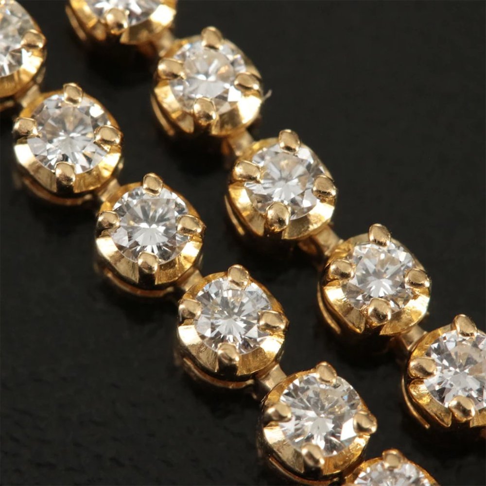 Appraisal Included - 18K 3.00 CTW Diamond Line Bracelet - Picture 4 of 8